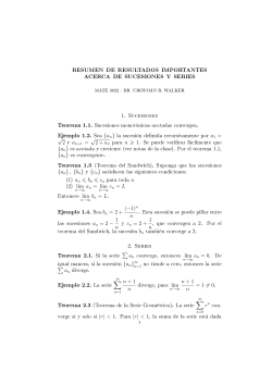 Repaso de Series