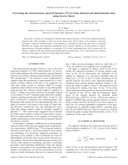Extracting the electron-boson spectral function a 2 F(w) from infrared and photoemission data using inverse theory