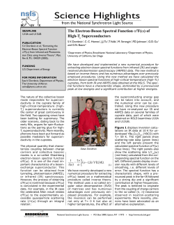 Science Highlights from the National Synchrotron Light Source