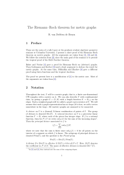 The Riemann-Roch theorem for metric graphs