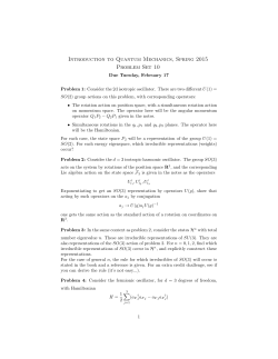 Problem Set 10