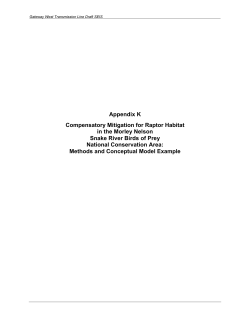 a framework for determining mitigation