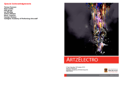 ArtzElectro VI - 18 October 2014