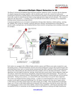 Advanced Multiple Object Detection in 3D (Phase II)