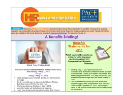 April, 2012 Newsletter