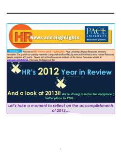 February, 2013 Newsletter