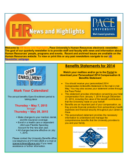 May, 2015 Newsletter