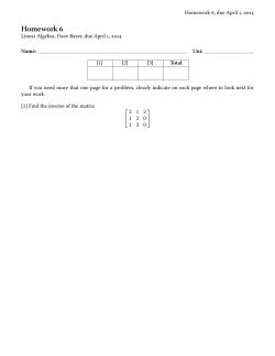 Homework6-S14-LinearAlgebra
