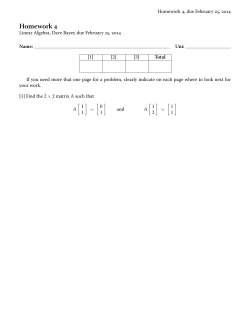 Homework4-S14-LinearAlgebra
