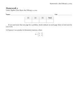 Homework2-S14-LinearAlgebra