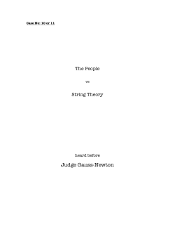 The People vs. String Theory