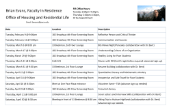 Click Here For A Schedule Of My Spring Events