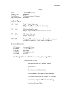 download his complete vita