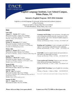 2015-2016 Brochure
