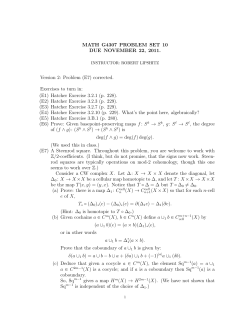 Problem set 10