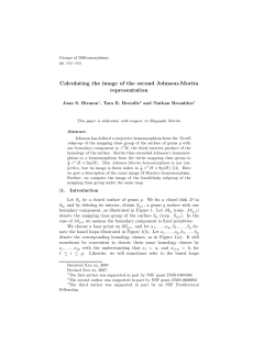 "Calculating the image of the second Johnson-Morita representation"