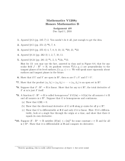 Assignment #8