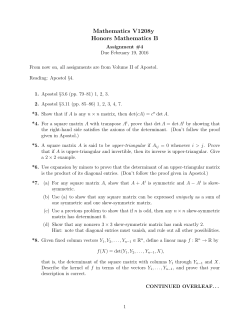 Assignment #4