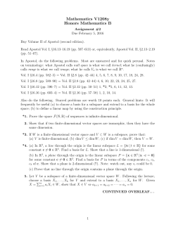 Assignment #2