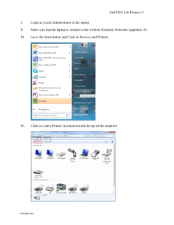 Print Directions for Windows 7