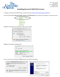 Link to download instructions for kurzweil for windows