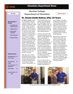 2010 May Chemistry Newsletter