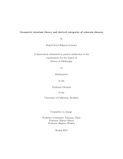PhD thesis