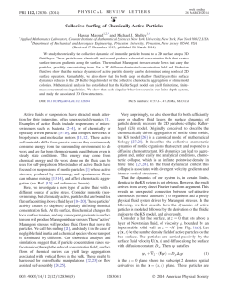 Collective Surfing of Chemically Active Particles