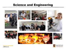 Science and Engineering Presentation