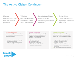 active citizen continuum