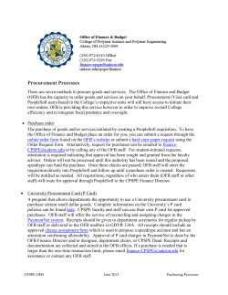 Purchasing Processes