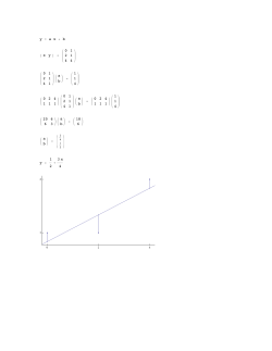 Least Squares Line Fitting