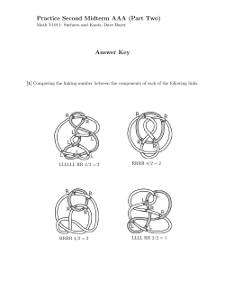Practice Second Midterm Answers (Part 2)