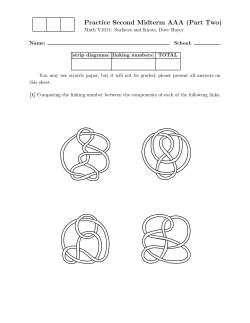 Practice Second Midterm Questions (Part 2)