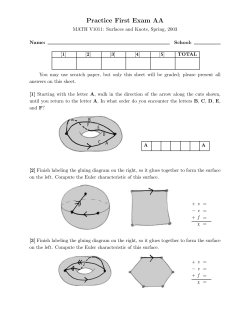 Practice Midterm 1 Questions