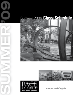 Summer Session I II 2009