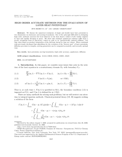 High Order Accurate Methods for the Evaluation of Layer Heat Potentials[pdf: 238 Kb]