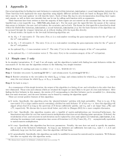 (appendices: still a work in progress!)