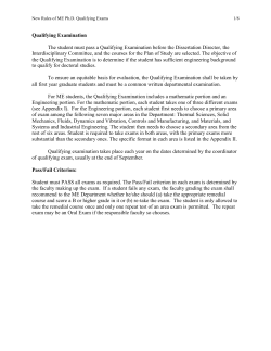 Download the Qualifying Exam Guidelines