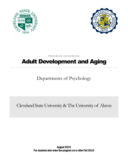 graduate student manual