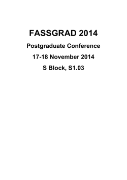 Download the 2014 Programme and Abstracts