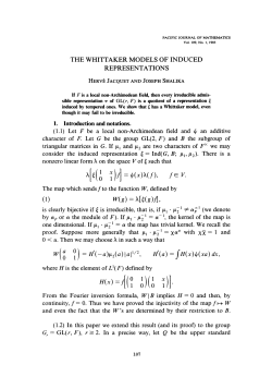 The Whittaker model of induced representations