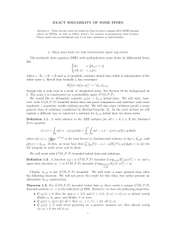 Lecture and TA notes