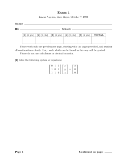 Exam 1