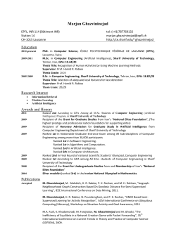 Curriculum Vitae