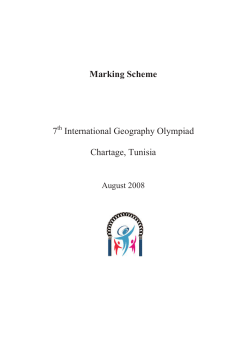 Marking Scheme