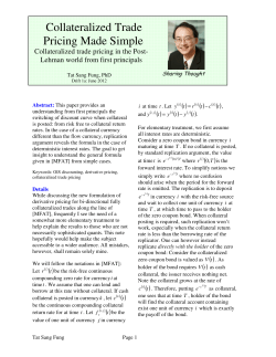 PDF: Collateralized Pricing Made Simple