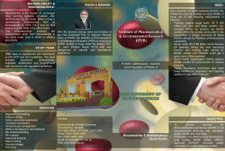 2) BIOEQUIVALENCE STUDY CENTER BROCHURE