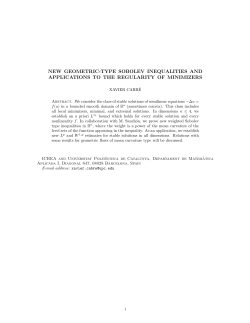 New geometric-type Sobolev inequalities and applications to the regularity of minimizers