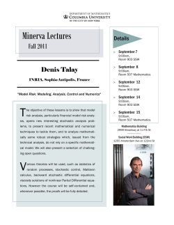 Model Risk: Modeling, Analysis, Control and Numerics